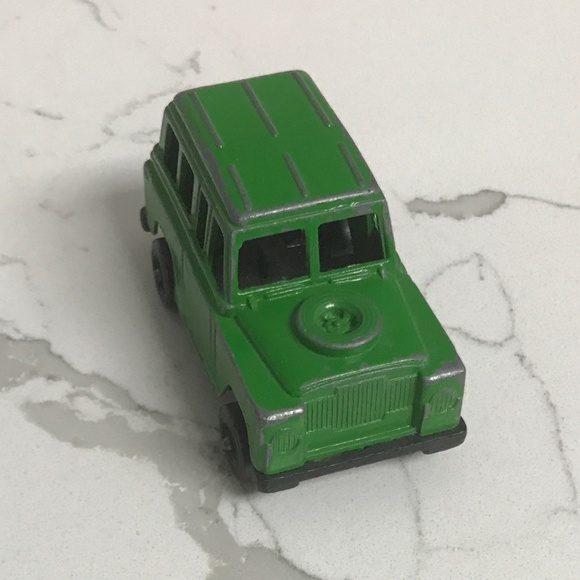 Vintage 1960’s Tootsie Die cast Metal Toy Car Land Rover Green - Picture 6 of 6